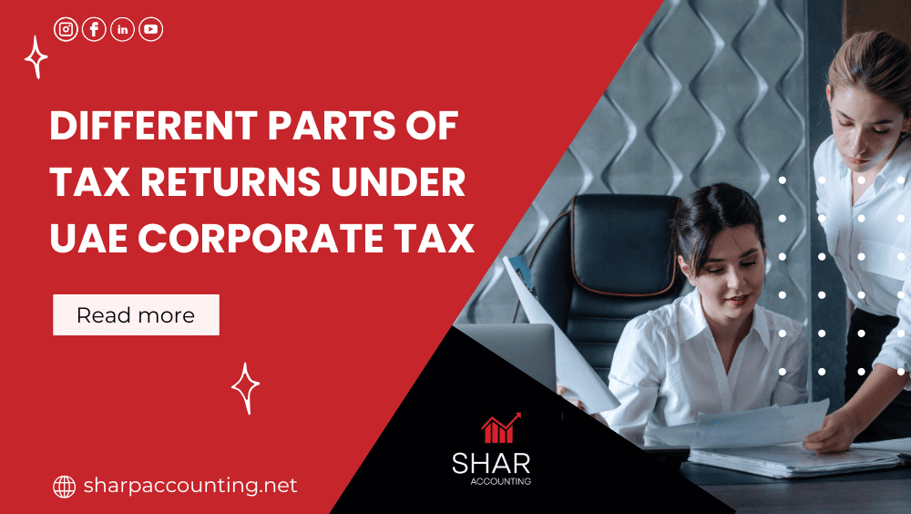 Different Parts Of Tax Returns Under Uae Corporate Tax