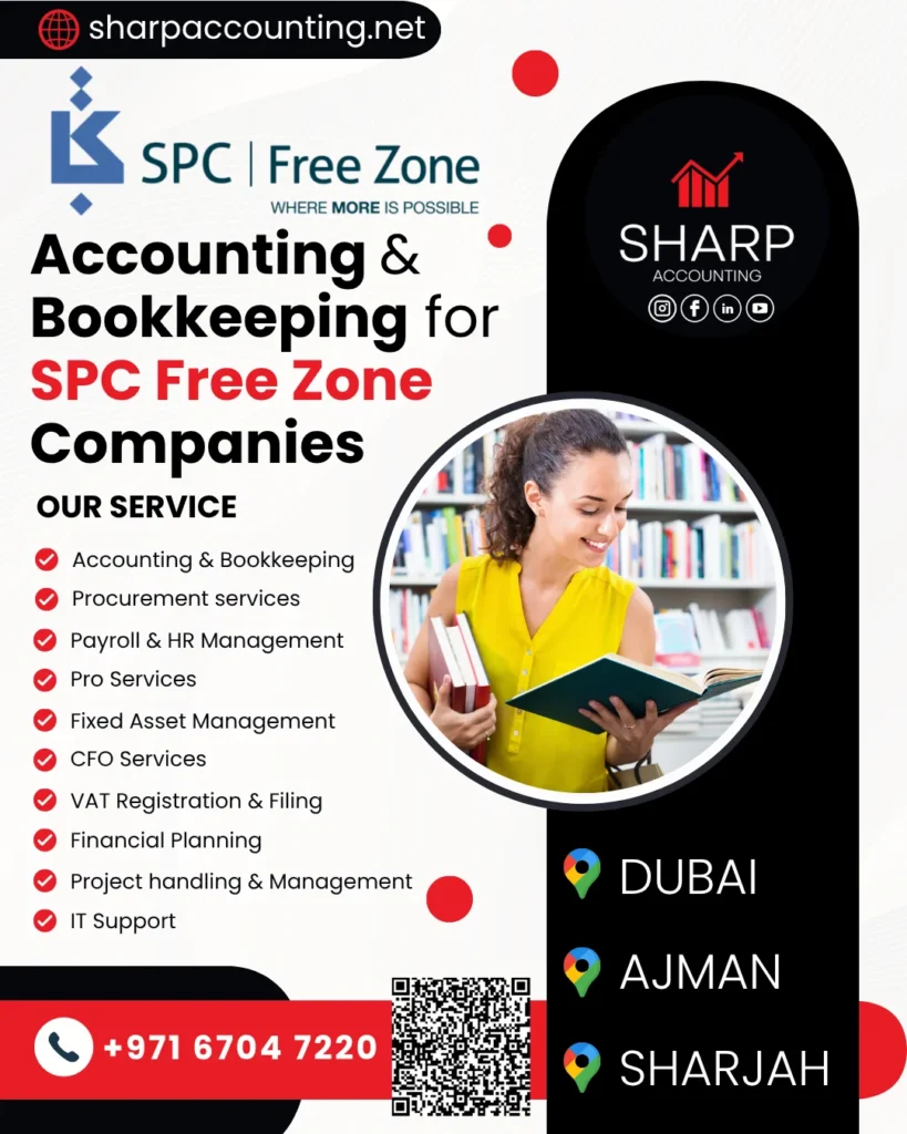 Accounting & Bookkeeping for SPC Free Zone Companies