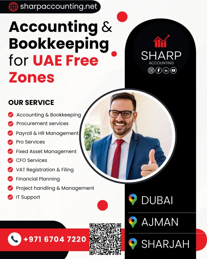 Accounting & Bookkeping for UAE Free zones