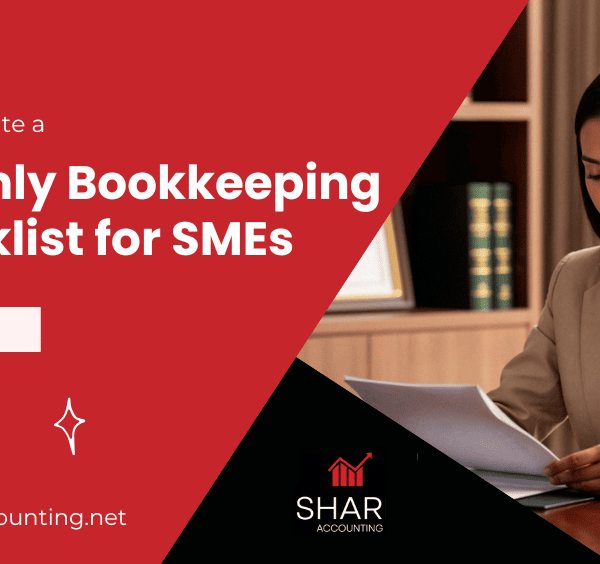 How to Create a Monthly Bookkeeping Checklist for SMEs