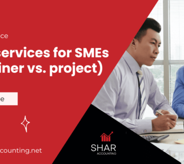 CFO services for SMEs (retainer vs. project)